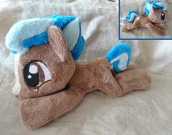 Size: 2764x2169 | Tagged: safe, artist:buttercupbabyppg, imported from derpibooru, oc, oc only, earth pony, pony, duo, earth pony oc, plushie, traditional art