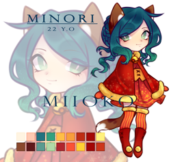 Size: 2000x1899 | Tagged: safe, artist:miioko, imported from derpibooru, oc, oc only, anthro, earth pony, human, clothes, eared humanization, earth pony oc, humanized, reference sheet, smiling, zoom layer