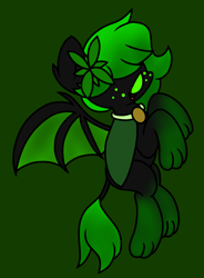 Size: 1801x2450 | Tagged: safe, artist:derpyalex2, imported from derpibooru, oc, oc only, pony, bat wings, solo, wings