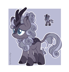 Size: 1962x2048 | Tagged: safe, artist:unelmienvartija, imported from derpibooru, oc, kirin, pony, kirin oc, male, solo