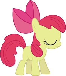 Size: 8695x10000 | Tagged: safe, artist:starshinecelestalis, imported from derpibooru, apple bloom, earth pony, pony, the cutie mark chronicles, female, filly, foal, simple background, transparent background, vector