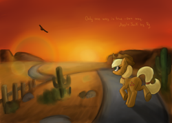 Size: 1400x1000 | Tagged: safe, artist:rainbowspine, imported from derpibooru, applejack, solo