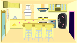 Size: 1652x931 | Tagged: safe, artist:galeemlightseraphim, imported from derpibooru, background, indoors, kitchen, no pony, oven, refrigerator, resource