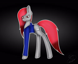 Size: 2712x2211 | Tagged: safe, artist:maneblue, imported from derpibooru, oc, oc only, earth pony, pony, clothes, earth pony oc, solo