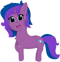 Size: 3716x3840 | Tagged: safe, artist:eminent entropy, imported from derpibooru, oc, oc only, oc:stellar trace, pony, unicorn, derpibooru community collaboration, 2022 community collab, chest fluff, high res, looking at you, neutron star, pulsar, simple background, smiling, smiling at you, solo, transparent background