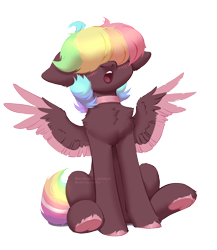 Size: 1872x2160 | Tagged: safe, artist:avroras_world, imported from derpibooru, oc, oc only, oc:walter evans, pegasus, pony, derpibooru community collaboration, 2022 community collab, simple background, solo, transparent background