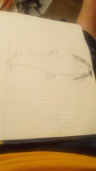 Size: 1440x2560 | Tagged: safe, artist:holofan4life, imported from derpibooru, alicorn, pony, lined paper, solo, stylistic suck, traditional art