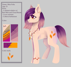Size: 3200x3001 | Tagged: safe, artist:ske, imported from derpibooru, oc, earth pony, pony, autumn, high res, leaf, reference, reference sheet, solo
