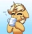 Size: 1802x1861 | Tagged: safe, artist:confetticakez, oc, oc only, pony, unicorn, cup, eyes closed, gradient background, simple background, sipping