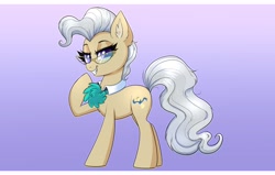 Size: 3091x1964 | Tagged: safe, artist:confetticakez, mayor mare, earth pony, pony, glasses, simple background, smiling