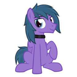 Size: 1500x1500 | Tagged: safe, artist:the smiling pony, imported from derpibooru, oc, oc only, oc:feather freight, pegasus, pony, derpibooru community collaboration, .svg available, 2022 community collab, lidded eyes, looking at you, smiling, solo, svg, vector