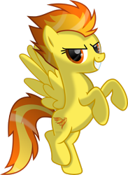 Size: 2093x2864 | Tagged: safe, artist:freak0uo, imported from derpibooru, spitfire, pegasus, pony, female, mare, show accurate, simple background, solo, transparent background, vector