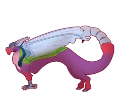 Size: 4300x3600 | Tagged: safe, artist:sashakruchkinatv, imported from derpibooru, draconequus, cloven hooves, cosmos, high res, simple background, solo, transparent background