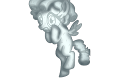 Size: 4000x2500 | Tagged: safe, artist:nitlynjane, edit, edited screencap, imported from derpibooru, screencap, cozy glow, pegasus, pony, 1000 hours in ms paint, abuse, background removed, bow, cobble glow, comments locked down, cozybetes, cozybuse, curly mane, cute, female, filly, foal, gritted teeth, hair bow, high res, legion of doom statue, lidded eyes, not a vector, op hates this image, petrification, simple background, small wings, solo, spread wings, transparent background, wings, worried