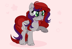 Size: 2812x1920 | Tagged: safe, imported from derpibooru, oc, oc only, oc:evening prose, pegasus, pony, female, freckles, jewelry, mare, necklace, pearl necklace, tongue out