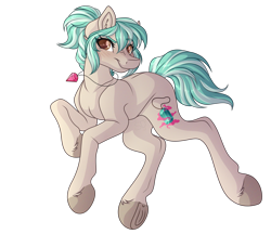 Size: 3183x2745 | Tagged: safe, alternate version, artist:amazing-artsong, imported from derpibooru, oc, oc:emmi, earth pony, pony, simple background, solo, transparent background