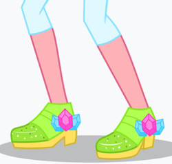 Size: 609x581 | Tagged: safe, imported from derpibooru, lemon zest, equestria girls, crystal guardian, female, head out of frame, legs, pictures of legs, shadow, simple background, solo, white background