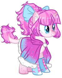 Size: 720x900 | Tagged: safe, artist:kyannepopys, imported from derpibooru, oc, oc only, earth pony, pony, base used, boots, bow, cloak, clothes, ear fluff, earth pony oc, hair bow, shoes, simple background, smiling, solo, transparent background, uniconr oc