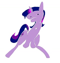 Size: 1231x1287 | Tagged: safe, artist:cutegargoyle, imported from derpibooru, twilight sparkle, alicorn, pony, simple background, solo, stylized, twilight sparkle (alicorn), white background