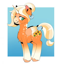 Size: 1233x1280 | Tagged: safe, artist:taiomifox, imported from derpibooru, oc, oc only, alicorn, pony, alicorn oc, horn, solo, wings