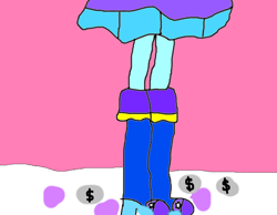 Size: 920x713 | Tagged: safe, imported from derpibooru, trixie, equestria girls, 1000 hours in ms paint, boots, high heel boots, legs, photo, pictures of legs, shoes