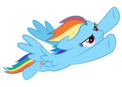 Size: 1280x905 | Tagged: safe, artist:culu-bluebeaver, imported from derpibooru, rainbow dash, pegasus, pony, backwards cutie mark, female, flying, simple background, solo, transparent background, vector