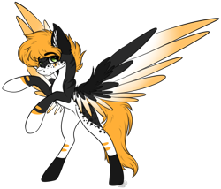 Size: 3409x2924 | Tagged: safe, artist:beamybutt, imported from derpibooru, oc, oc only, pegasus, pony, coat markings, high res, male, pegasus oc, rearing, simple background, socks (coat markings), solo, stallion, transparent background