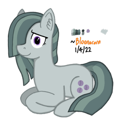 Size: 872x902 | Tagged: safe, artist:bloonacorn, marble pie, earth pony