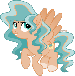 Size: 1920x1956 | Tagged: safe, artist:cirillaq, imported from derpibooru, oc, oc:daydream, pegasus, pony, female, mare, simple background, solo, transparent background