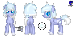 Size: 8448x4154 | Tagged: safe, artist:damlanil, imported from derpibooru, oc, oc only, oc:whip cream, pegasus, pony, butt, commission, dock, female, mare, plot, reference sheet, show accurate, simple background, smiling, solo, tail, transparent background, vector, wings