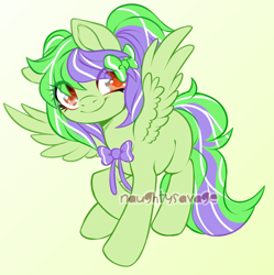 Size: 600x603 | Tagged: safe, artist:cabbage-arts, imported from derpibooru, oc, oc only, oc:dead candy, pegasus, pony, commission, female, pegasus oc, simple background, solo