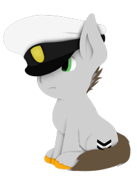 Size: 1080x1400 | Tagged: safe, artist:tiviyl, imported from derpibooru, oc, oc:grey shore, pony, unicorn, chibi, smol, solo