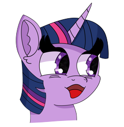 Size: 2966x3052 | Tagged: safe, artist:twilysparky, imported from derpibooru, twilight sparkle, pony, high res, meme, pog, poggers, simple background, solo, transparent background