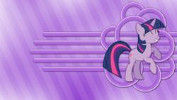 Size: 2732x1536 | Tagged: safe, artist:jeosadn, artist:piranhaplant1, edit, imported from derpibooru, twilight sparkle, pony, unicorn, cute, eyes closed, female, happy, rearing, twiabetes, unicorn twilight, vector, wallpaper, wallpaper edit