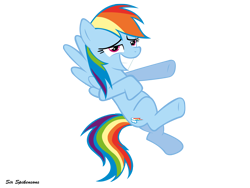 Size: 1600x1200 | Tagged: safe, artist:sirspikensons, imported from derpibooru, rainbow dash, pegasus, pony, season 2, the mysterious mare do well, female, mare, simple background, solo, transparent background, vector