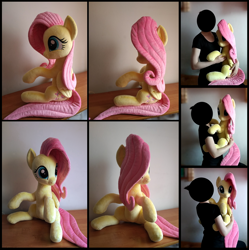 Size: 1796x1804 | Tagged: safe, artist:littlefairyswonders, imported from derpibooru, fluttershy, human, pony, irl, photo, plushie