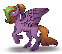 Size: 1172x1020 | Tagged: safe, artist:gusinya, imported from derpibooru, oc, oc only, oc:beatrice creux, pegasus, pony, simple background, solo, standing, transparent background