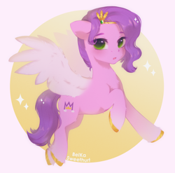 Size: 1904x1880 | Tagged: safe, artist:anku, imported from derpibooru, pipp petals, pegasus, pony, adorapipp, cute, female, g5, mare, my little pony: a new generation, open mouth, simple background, slim, solo, spread wings, wings