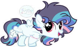 Size: 1350x825 | Tagged: safe, artist:cheekycheesefan101, imported from derpibooru, oc, oc:cloudy moonlight, pegasus, pony, base used, female, filly, foal, offspring, parent:rainbow dash, parent:soarin', parents:soarindash, simple background, solo, transparent background