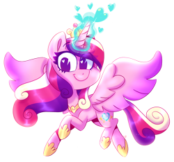 Size: 1166x1091 | Tagged: safe, artist:awoomarblesoda, imported from derpibooru, princess cadance, alicorn, pony, eyelashes, female, heart eyes, hoof shoes, horn, mare, simple background, smiling, solo, transparent background, wingding eyes, wings