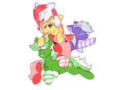 Size: 1500x1054 | Tagged: safe, artist:valkiria, derpibooru exclusive, imported from derpibooru, oc, oc only, oc:comment, oc:downvote, oc:favourite, oc:hide image, oc:upvote, alicorn, earth pony, pegasus, pony, unicorn, derpibooru, derpibooru community collaboration, 2023 community collab, :p, ^^, alicorn oc, blushing, chest fluff, clothes, cute, derpibooru ponified, ear fluff, eyebrows, eyebrows visible through hair, eyes closed, female, glasses, grin, horn, lying down, mare, meta, ocbetes, pegasus oc, ponified, simple background, smiling, socks, striped socks, tail, tongue out, transparent background, two toned mane, two toned tail, unicorn oc, wings