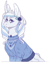 Size: 1305x1617 | Tagged: safe, artist:sleepy-nova, imported from derpibooru, oc, oc:cold spell, pony, unicorn, clothes, female, mare, simple background, solo, transparent background