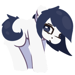 Size: 350x350 | Tagged: safe, artist:rhythmpixel, imported from derpibooru, oc, oc only, oc:michel tusche, earth pony, female, lineless, mare, simple background, solo, transparent background