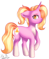 Size: 1839x2244 | Tagged: safe, artist:greenmarta, imported from derpibooru, luster dawn, pony, unicorn, the last problem, female, mare, simple background, solo, transparent background