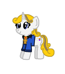 Size: 1280x1448 | Tagged: safe, artist:nightshadowmlp, imported from derpibooru, oc, oc only, oc:guiding light, pony, unicorn, derpibooru community collaboration, 2022 community collab, clothes, eyelashes, female, firealpaca, horn, jewelry, necklace, simple background, smiling, solo, transparent background, unicorn oc