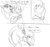 Size: 1000x949 | Tagged: safe, artist:xxmarkingxx, discord, fluttershy, draconequus, pony, comic, dialogue, interrupted, monochrome, open mouth, simple background, talking