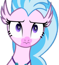 Size: 711x783 | Tagged: safe, edit, edited screencap, imported from derpibooru, screencap, silverstream, classical hippogriff, hippogriff, uprooted, background removed, female, looking at you, mare, pink skin, png, simple background, solo, transparent background