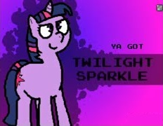 Size: 232x180 | Tagged: safe, artist:pokehidden, imported from derpibooru, twilight sparkle, banned from equestria daily, image, needs more jpeg, ya got