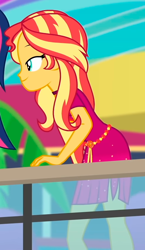 Size: 488x839 | Tagged: safe, imported from derpibooru, screencap, sci-twi, sunset shimmer, twilight sparkle, human, equestria girls, equestria girls series, spring breakdown, spoiler:eqg series (season 2), cropped, female, geode of empathy, magical geodes
