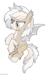 Size: 1920x3001 | Tagged: safe, artist:suramii, imported from derpibooru, oc, oc only, oc:cuddy, bat pony, pony, deviantart watermark, female, mare, obtrusive watermark, simple background, solo, transparent background, watermark